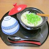 松茸料理のおまけ☆　残りの松茸ご飯で「朝のおじや」